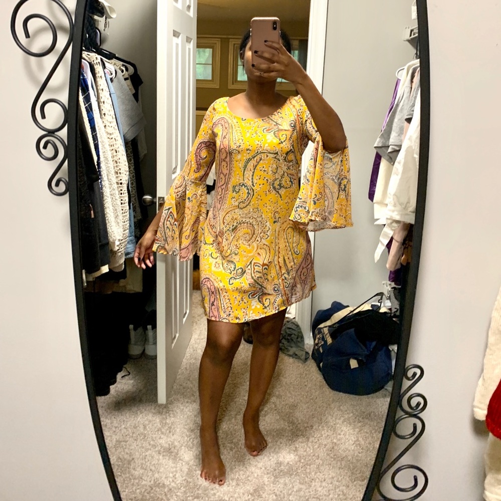 Prefect yellow spring dress